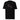 Front view of a solid-colored shirt. A large graphic on the chest features the word "BLADE" written in a single, continuous, high-contrast line. Several small, high-contrast blocks of text are layered over the line art.