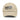 A distressed khaki baseball cap. The front features an embroidered graphic that mimics a product label. The design includes a black barcode, a gray patch with the words "ROGUES" and "TRICKERY," and the words "FLEET-FOOTED" below in black thread.