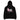 Back view of a solid-colored oversized-hoodie. A large, chaotic collage graphic on the upper back features large, stylized letters 'D' ‘O’ and 'E' mixed with numerous blocks of text in various collage lettering, resembling a ransom note or a deconstructed flyer.