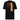 Back view of a solid-colored shirt. A large, layered graphic on the back features prominent vertical bars, an abstract high-contrast symbol, and various blocks of text in different styles, including "SONS OF CALYDON" and "COMBUSTION gauntlet".
