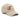 Distressed khaki baseball cap on a white background. The front features an embroidered design with a block of fragmented text in a black, classical-style font. A large, vertical red fern leaf is embroidered over the left side of the text. Small, vertical red text reading "charioteer" and "longs scion" frames the central design.