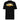 Back view of a solid-colored, shirt. A large, horizontal graphic on the upper back features the word "trigger" in a high-contrast, graffiti, streetwear-style font. This is layered over a wide brushstroke shape and several smaller text elements, including a barcode and a cross symbol.