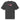Front view of a oversized-tee with a central chest graphic. The design features large, stylized red Japanese characters slashed through by a thick, diagonal bar, creating a modern, graphic look.