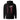 Back view of an hoodie in black. Design features a large vertical graphic inspired by Honkai: Star Rail. The design includes line art of a character's silhouette, with text for "Evernight" in Chinese/Kanji (長夜月), and additional text elements.