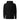 Front view of an hoodie in black. There is no design on the front.