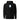 Front view of an hoodie in black. Design is a bitmapped illustration of Seed from Zenless Zone Zero, in a small centered rectangular graphic on the chest. The graphic is composed of light tones.