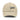 Front view of an distressed hat in white. Design is with embroidered text centered above the brim. The stitching combines serif and script styles, reading “Cordis Germina.”