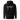 Back view of a solid-colored hoodie. A large graphic on the upper back features the word "ACHERON" in a serif font. The right side of the word is overlaid with sharp, abstract "glitch" shapes and other smaller text elements, including the Roman numeral "IX".
