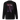 Back view of a solid-colored, sweatshirt. A large, vertical collage graphic is centered on the back. It features an ornate dagger as the central element, layered over large Chinese calligraphy characters and swirling line art. The design includes the prominent text "CRUX FLEET" and other stylized typography.