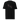 Front view of a solid-colored shirt. A large graphic on the chest features the word "BLADE" written in a single, continuous, high-contrast line. Several small, high-contrast blocks of text are layered over the line art.