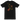 Back view of a solid-colored shirt. A large collage graphic on the upper back features the scattered, handwritten-style text "THE DEAD KNOW NO FEAR", layered over a fine-line character illustration and an abstract textured shape.
