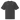 Front view of an oversized tee in black. Design features small text printed across the upper chest: the word ‘genesis’ on the left side, preceded by a circular symbol, and the word ‘ego’ on the right side preceded by a music note.