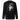 Back view of an sweatshirt in black. The design showcases a large, intricate graphic centered on the upper back. A radiant, four-point star form sits in the middle, surrounded by fragmented abstract shapes, and faint technical linework. Scattered numbers and coordinates appear along the right side, adding a coded, data-driven atmosphere. At the bottom of the composition, serif text reads “Verse & Vow,” followed by the word “genesis” in delicate handwritten script.