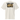 Back view of an oversized tee in faded bone. A large graphic composition spans the upper back, featuring the phrase “Compliance Authority” in bold at the top, with a date range centered beneath it. Below, a rectangular collage combines a textured illustration of a dial-like object and a stylized figure, framed by vertical bars with additional characters. Thin linework of symmetrical wings extends outward from the bottom edge of the collage, adding contrast to the overall layered design.