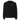 Front view of an longsleeve in black. Star Rail Evernight design showing a small red graphic on the left chest. The graphic features the word “Evernight” in a handwritten style above smaller text that reads “Slumber Now, O Wakeful World,” with a Chinese character for “Night.”
