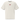 Front view of an oversized tee in white. Design is a small, embroidered red patch on the left chest featuring the white line art of an Astral Express ticket from Honkai: Star Rail.