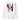 Back view of an sweatshirt in white. HSR Evernight inspired design, featuring overlapping abstract linework in white, intersecting with solid block shapes in muted red and neutral tones. Bold calligraphic characters (長月夜) in traditional Chinese/Japanese kanji are placed prominently across the center, contrasting with the structured geometric background.