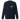 Front view of a solid-colored sweatshirt. A small graphic on the left chest features a cluster of abstract geometric shapes within a fine-line, scaffolding-like frame.