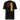 Back view of a solid-colored shirt. A large, layered graphic on the back features prominent vertical bars, an abstract high-contrast symbol, and various blocks of text in different styles, including "SONS OF CALYDON" and "COMBUSTION gauntlet".