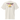 Back view of a solid-colored oversized-tee. A large, chaotic collage graphic on the upper back features multiple layers of text in various fonts, including "THE CUNNING HARES". A central, high-contrast emblem shows a cracked smiley face, surrounded by abstract scribbles and brush strokes.