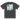 ENCORE oversized tee, faded black, full, back, flat
