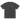 ENCORE oversized tee, faded black, full, front, flat