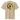 The back of a oversized-tee featuring a large graphic design. The design is centered on the upper back and consists of a spiky, star-like silhouette. Inside the silhouette is an abstract collage of fragmented hands in black and yellow line art, with bold yellow accents and horizontal black lines running through it.