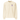 Front view of a longsleeve in ecru. A small graphic sits high on the left chest: a loose, hand-drawn halo ring in black tilted above a sharp six-pointed star in soft violet. Both shapes print flat, the ring's brushed edges left rough and unfinished.