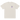 Front view of an oversized tee in faded bone. A small graphic sits high on the left chest: a loose, hand-drawn halo ring in black tilted above a sharp six-pointed star in soft violet. Both shapes print flat, the ring's brushed edges left rough and unfinished.