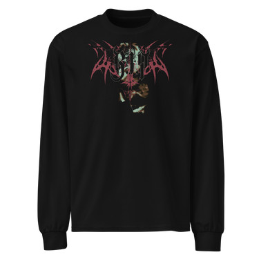 GRAVEYARD SHIFT longsleeve, black, front, ghost