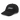 3/4 view of an distressed hat in black. Embroided text reading “Cordis Germina” visible on the crown.