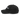Side view of an distressed hat in black. Embroided text reading “Cordis Germina” visible on the crown.