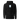 Front view of an hoodie in black. Design is a bitmapped illustration of Seed from Zenless Zone Zero, in a small centered rectangular graphic on the chest. The graphic is composed of light tones.