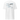 Back view of an t-shirt in white. Design is a structured typographic design across the upper back. The composition features a numbered sequence from one to six, each paired with Latin or pseudo-Latin text. The layout is horizontal with thin dividing lines and varied type treatments, creating a grid-like visual system.