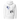 Back view of a hoodie. The design consists of two scattered abstract graphics. The upper-left graphic is a periwinkle blue and black abstract shape with sketchy lines. The lower-right graphic is the word "skirk" in a stylized, distorted black font with a glitch effect.