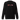 Front view of a solid-colored sweatshirt. A graphic centered on the chest features the letters of the word "SPARKLE" stylized and scattered among abstract shapes, a line drawing of a mask, and small blocks of text.