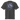 Back view of an oversized tee in black. A detailed blue-toned flower with soft gradients of indigo, slate blue, and muted lavender. Overlaid on the flower is stacked text reading “DO YOU REMEMBER / STEP FORTH INTO THESE GENTLE FLAMES / I AM YOUR MEMORY.” Behind the flower, abstract vertical line shapes in a muted bluish-purple create depth and contrast without overpowering the main illustration.
