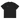 Front view of a box tee in Black. A small block of type sits high on the chest: three lines of white monospaced capitals reading "HOLLOW AFFAIRS AND NEUTRALIZATION DEPT." above a thin white rule, with "SECTION 6" set beneath it in muted teal.