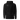 Front view of a hoodie in Black. A small block of type sits high on the chest: three lines of white monospaced capitals reading "HOLLOW AFFAIRS AND NEUTRALIZATION DEPT." above a thin white rule, with "SECTION 6" set beneath it in muted teal.
