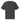 Front view of a oversized tee in faded black. A small red infinity-loop motif sits at the center chest as the only graphic — minimalist and restrained, with bold color contrast against the washed fabric.
