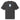 Front view of an oversized tee in black. Design is a bitmapped illustration of Seed from Zenless Zone Zero, in a small centered rectangular graphic on the chest. The graphic is composed of light tones.