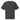 Front view of an oversized tee in black. Design features small text printed across the upper chest: the word ‘genesis’ on the left side, preceded by a circular symbol, and the word ‘ego’ on the right side preceded by a music note.