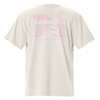 AS I'VE WRITTEN OVERSIZED TEE
