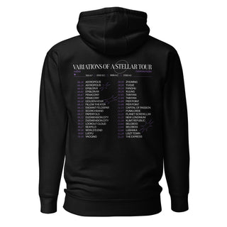 VARIATIONS OF A STELLAR TOUR HOODIE