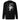 Back view of an sweatshirt in black. The design showcases a large, intricate graphic centered on the upper back. A radiant, four-point star form sits in the middle, surrounded by fragmented abstract shapes, and faint technical linework. Scattered numbers and coordinates appear along the right side, adding a coded, data-driven atmosphere. At the bottom of the composition, serif text reads “Verse & Vow,” followed by the word “genesis” in delicate handwritten script.