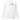 Front view of an sweatshirt in white. Star Rail Evernight design showing a small red graphic on the left chest. The graphic features the word “Evernight” in a handwritten style above smaller text that reads “Slumber Now, O Wakeful World,” with a Chinese character for “Night.”