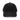 ONCE MORE corduroy cap, black, front, flat