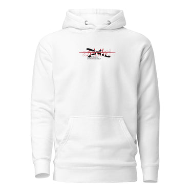 Front view of a solid-colored hoodie. A small graphic on the chest features the word "Argenti" in a high-contrast, stylized script font, bisected by a thin horizontal line.
