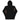 Front view of a solid-colored hoodie, shown without any graphics on the chest.