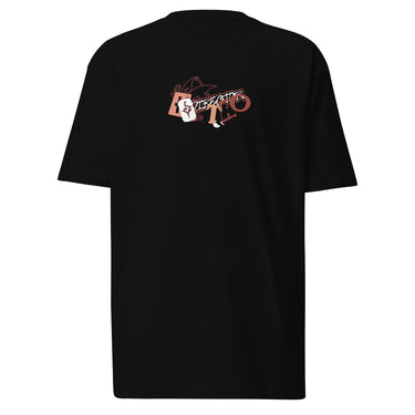 Front view of a solid-colored shirt. A graphic on the chest features the name "Hu Tao" rendered in a mix of high-contrast, blocky, and script-like fonts.